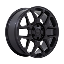 AMERICAN RACING AR949 18X8.5 6X120/6X139.7 Offset 15 Matte Black (Quantity of 1)