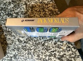 Jack Nicklaus' Greatest 18 Holes of Major Championship Golf (Nes)(1990) CIB Good
