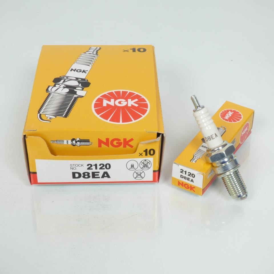 Bougie NGK D8EA moto Benelli 500 Ls pièce allumage 2120