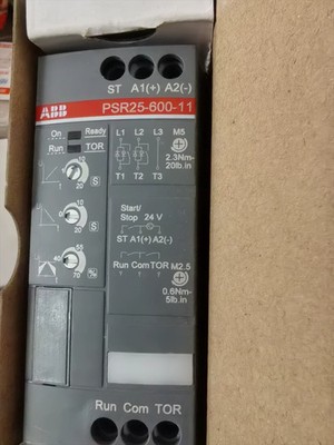1PCS NEW ABB PSR25-600-11 SOFT STARTER 5.5KW 240V Fast delivery