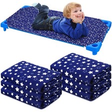 Peryiter Cot Sheets for Daycare Standard Size 24" x 51" Toddler Nap Mat Sheet...