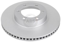 2X Bremsscheibe A.B.S. 17459 FüR Toyota Cruiser Prado Land KZJ120 KDJ120_ KDJ120
