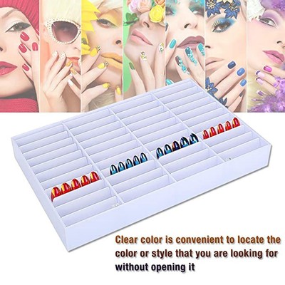 Nail art Box Nail art Display, nagel Dekoration Lagerung Box Display Container