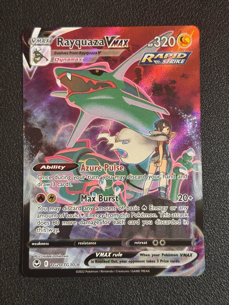 Rayquaza VMAX TG20/TG30 SWSH12 Silver Tempest Trainer Gallery | eBay
