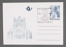 MayfairStamps Belgium 1985 Brussels Papal Visit Stationery Card aaw_34387