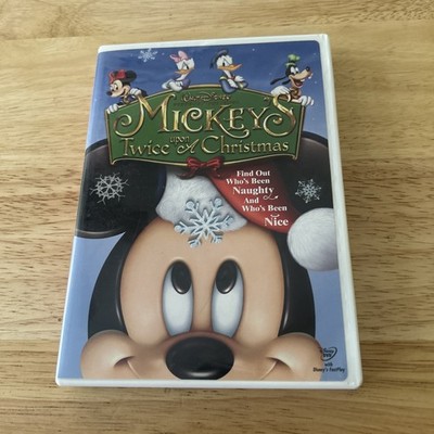 Mickeys Twice Upon A Christmas (DVD, 2004, Disney) Authentic US Release