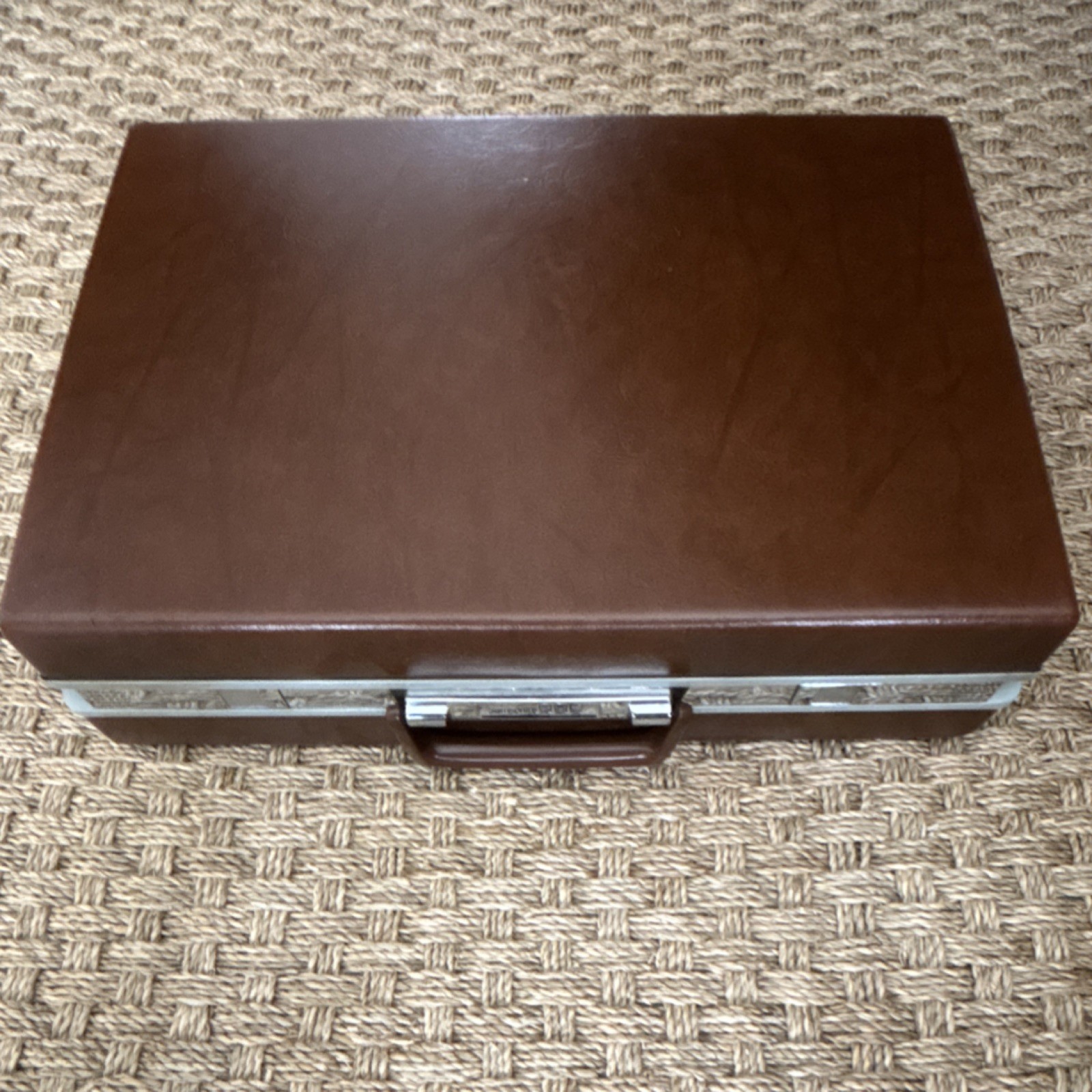 Samsonite Brown Briefcase Combination Lock Inner … - image 4