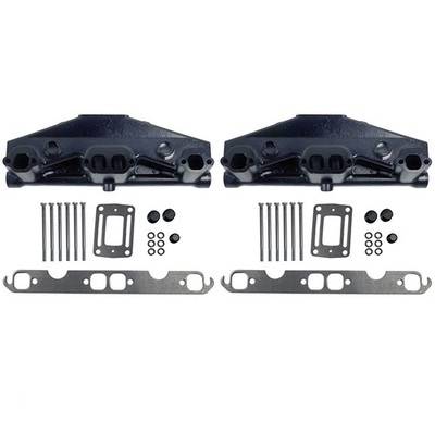 2PCS For Volvo Penta OMC 5.0L 5.7L V8 Exhaust Manifold 3857723 3847501 18-1986