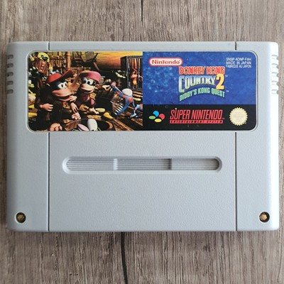 Super Nintendo - SNES   Donkey Kong Country 2: Diddy´s Kong Quest  SNSP-ADNP-FAH