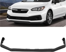 Front Bumper Lip Spoiler Compatible with 2015-2021 Subaru Impreza WRX Black