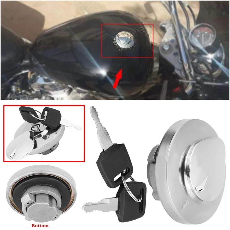 17620-KR3-751 Fuel Gas Tank Cap Fit Honda 85-16 CMX250 03-09 VTX1300 Quick Ship Foto 2 de 4
