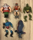Lot Of 5 He Man MOTU Masters Of The Universe Action Figures Parts Vintage 80s