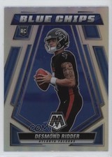 2022 Panini Mosaic Blue Chips Silver Prizm Desmond Ridder #BC-2 11nu