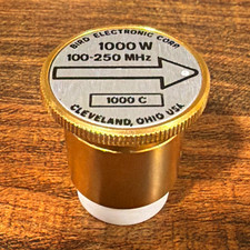 Bird 1000C 1000W 100-250MHz VHF Wattmeter Element Slug for Bird 43 t working 