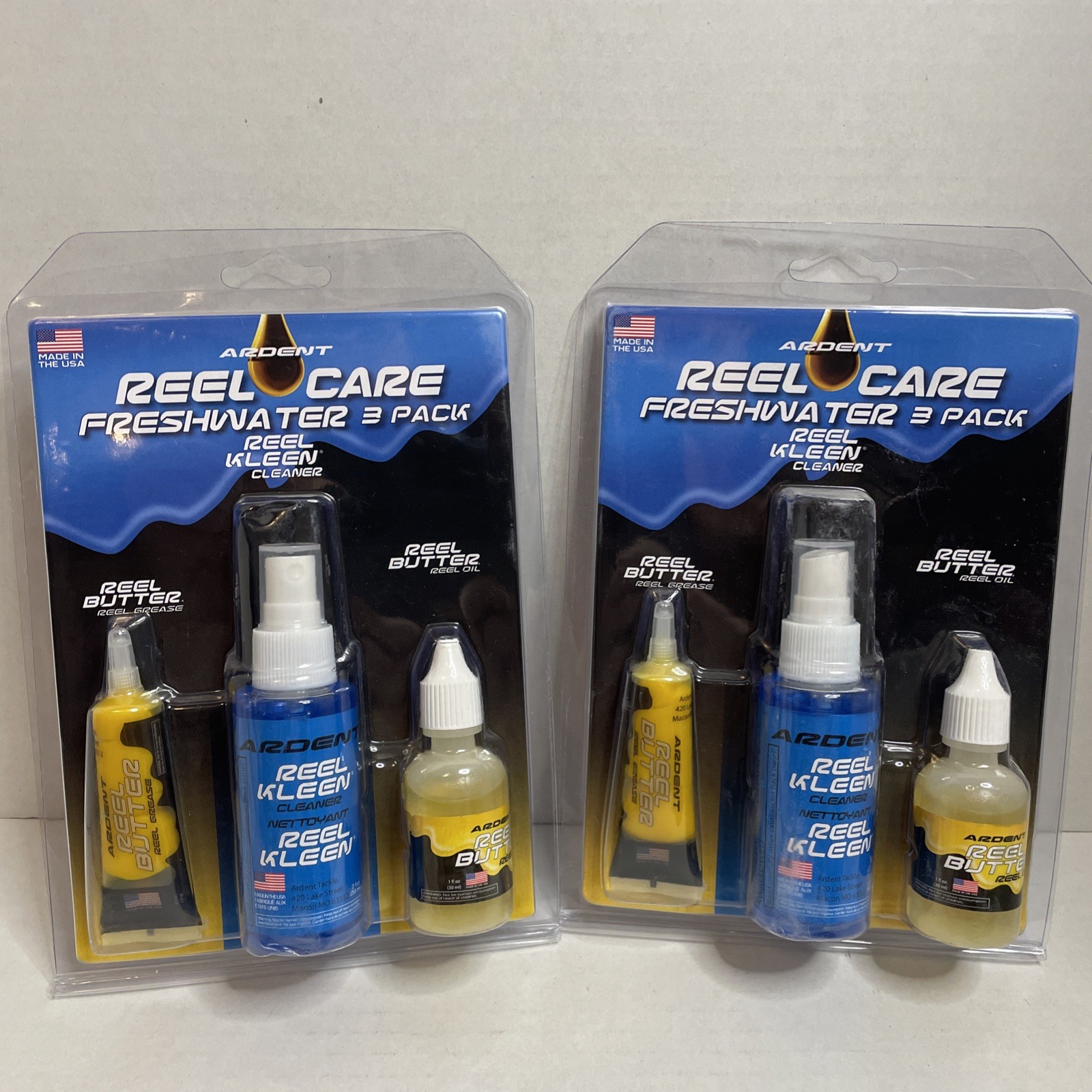 Ardent Freshwater Reel Care. Reel Grease, Reel Cleaner & Ree