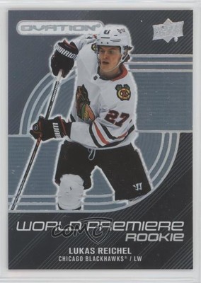 2022-23 Upper Deck Ovation World Premiere Lukas Reichel #WP-17 Rookie RC