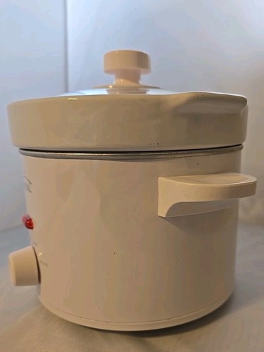 Rival Crock Pot 2Qt White Slow Cook Stoneware Crock INV-1 - Picture 2 of 16