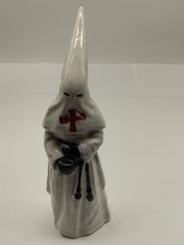 Santon Ancien Pénitent Blanc Terre Cuite Emaillée 21 cm Crèche Provence Figurine