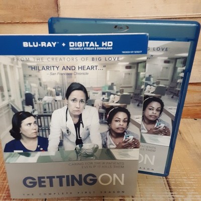 Getting On Blu-ray/Slipcover Used Complete First Season Comedy HBO