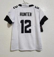 YOUTH JACKSONVILLE JAGUARS Travis Hunter White Stitched Jersey SZ S (8)  NWT!