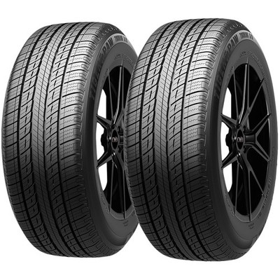 (QTY 2) 235/60R16 Uniroyal Tiger Paw Touring A/S 100H SL Black Wall Tires