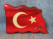 Turkiye Turkey National Flag Magnet Souvenir Refrigerator MB25