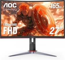 AOC G2 Series C27G2 - 27" - 165Hz LED Curved FHD FreeSync Gaming Monitor