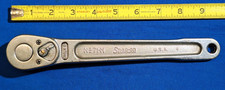 Vintage 1958 Old Logo Snap-on 71-m 12 Drive Ratchet With Oil Port 9-12