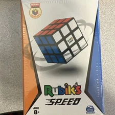 Rubik's Magnetic Speed Cube 3x3 Fast Puzzle for Kids and Adults Fun Fidget Toy