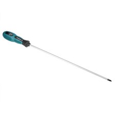  1 Phillips Screwdriver 12 Inch Round Shaft Non Slip Comfortable Handle