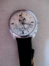 MONTRE Homme CHAMPIONNAT du MONDE BOXE 1972 "Jean Claude BOUTTIER-Carlos MONZON