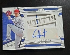 Cade Horton 2023 National Treasures #34/99 Jersey Auto #DMS-CH