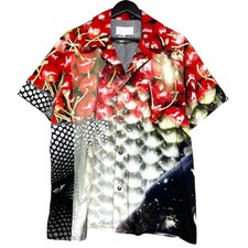 Maison Margiela Cherry S/S Open Collar Shirt, Size 48 Multicolor Women USED