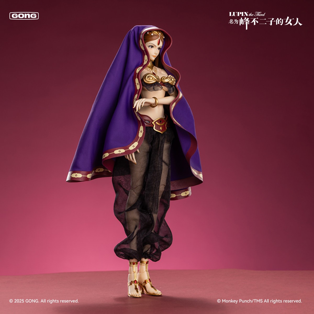 GONG Fujiko Mine 1/6 Cloth Action Figure Lupin III: The Woman Named Fujiko Mine