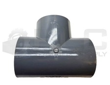 NEW LASCO 801-040 TEE FITTING 4" D2467 PVC SCH80