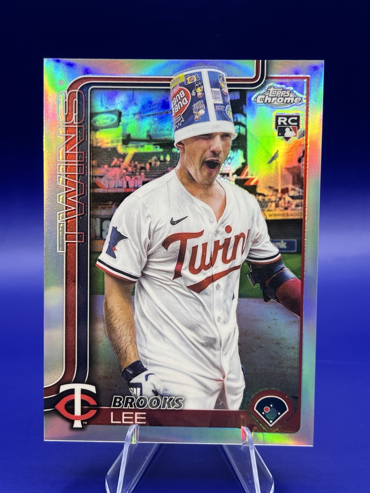 2025 Topps Chrome Update Brooks Lee Rookie SP Image Variation RC #USC6