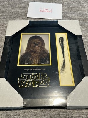 Star Wars Original Production Used Hair For Chewbacca (A New Hope!) COA
