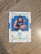 2022-23 Panini National Treasures Gary Harris 10/10 Penmanship Auto Gold #PS-GHR