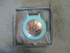 Vintage Lady Sunbeam Shavemaster Model LS 1 Turquoise w/  'Brush & Box  Working