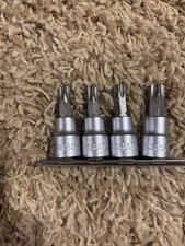 Performance Tool 4-piece star bit socket set