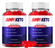  2 Pack Jump Keto Gummies - Advanced Keto ACV Formula for Weight Loss Support