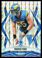 2025 Panini Phoenix #82 Braden Fiske Silver Hyper Prizm