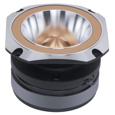 Audiopipe ATR-4061-GLD Super Tweeter 600W 4-8 Ohm Gold w/ Crossover
