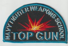 RAR Patch USA Top Gun Navy Fighter Weapons School