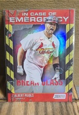 2025 Topps Stadium Club - In Case of Emergency Albert Pujols #ICE-6