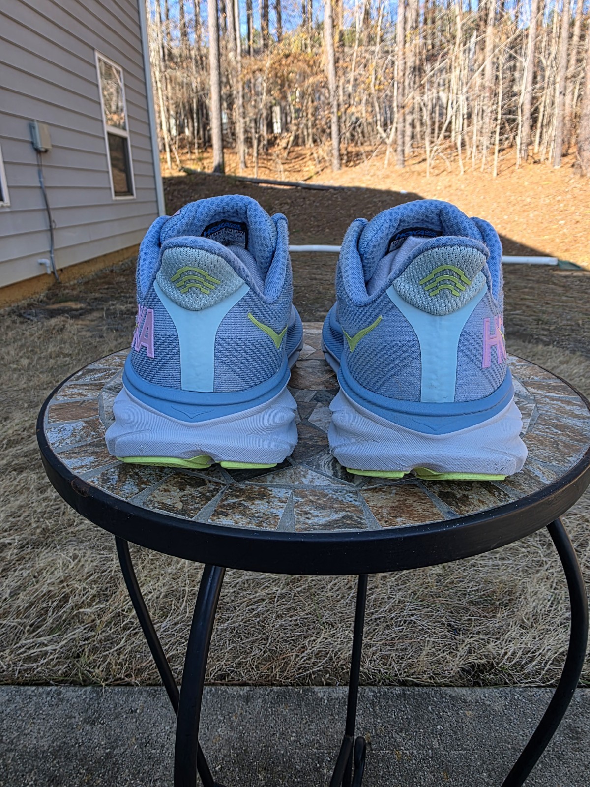 Hoka Clifton 9 1127896 DNK Dusk/Pink Twilight Running Shoes Women's Size 7 B  thumbnail 5