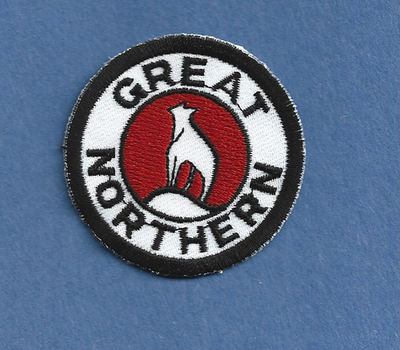 #ad #ad GREAT NORTHERN RAILROAD RAILROAD PATCH 2quot; $5.00