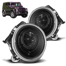 SCHEINWERFER SCHWARZ passend für MERCEDES W461 W463 G-KLASA 92-06 SCHEINWERFER SCHWARZ passend für MERCEDES W461 W463 G-KLASA 92-06