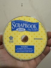 Scrapbook Factory Deluxe Art Explosion CD-ROM Windows 95/98/NT/2000/Me/XP 2001