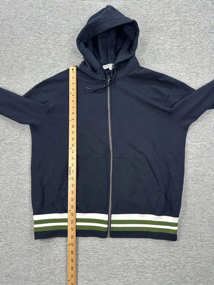 UNIQLO Roger Federer Sudadera con Capucha Para Hombre Talla Grande Azul Cremallera Completa Sudadera Tenis Foto 4 de 4